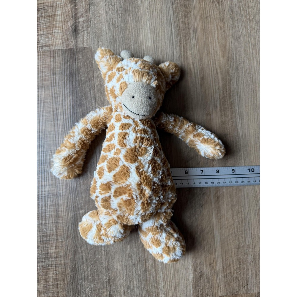 Jellycat London Giraffe Plush Stuffed Animal Tan White Soft Cuddly Toy - Picture 6 of 7